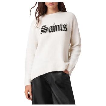 AllSaints Classic White Knitwear – Large