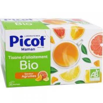 Picot Maman Tisane para lactancia sabor cítricos 20 bolsitas