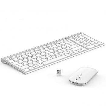 Seenda SlimLine 2.4G Rechargeable Desktop Keyboard Kit