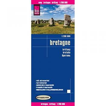Reise Know-How Landkarte Bretagne / Brittany (1:200.000)