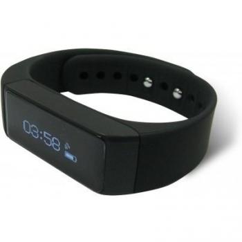 Leotec Reloj Fitness Táctil Negro