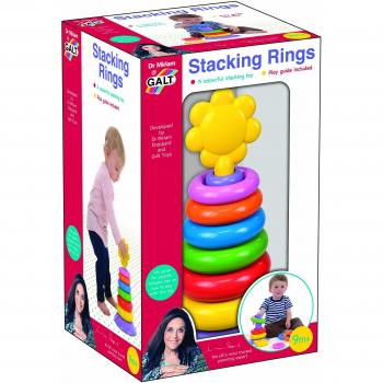 Stacking Rings with Dr. Miriam by Galt Toys