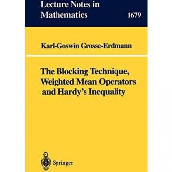 The Blocking Technique, Weighted Mean Operators and Hardy's Inequality