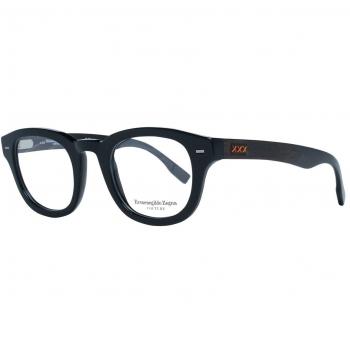 Zegna Urban Edge Black Circular Men’s Optics