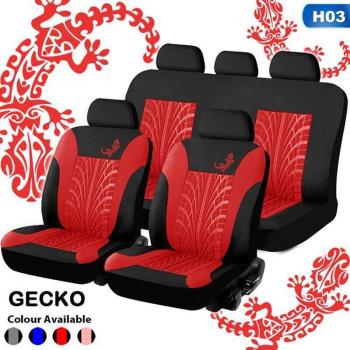Universal Bench Seat Covers with Detachable Headrests for Cars and Trucks
