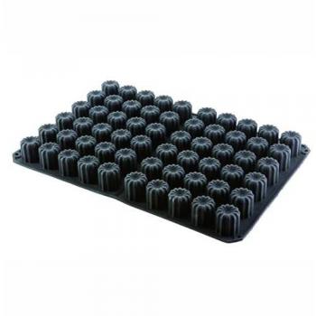 Moule en silicone 60 x 40 cm pour 60 cannelés