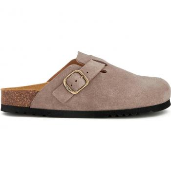Fae New Sabots Scholl Femme Taupe Suède