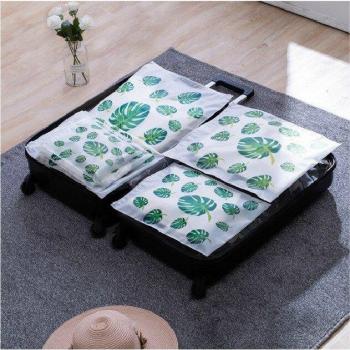 5pcs Flamingo Transparent Cosmetic Bags