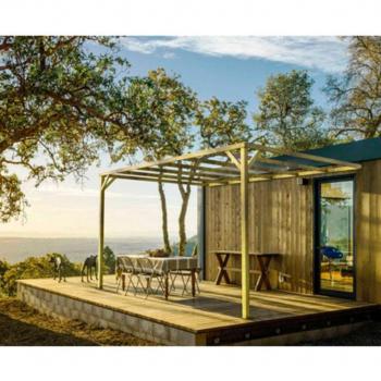 Pérgola de Madera Maciza Toledo (Maderland) 510×300 cm – Jardín Premium