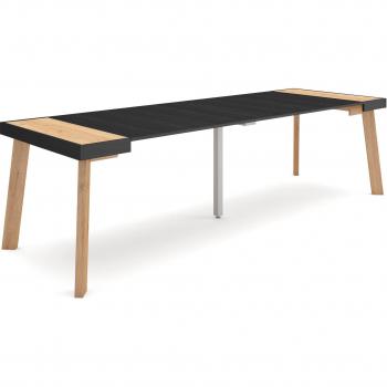 Console meuble extensible Skraut Home pour 12 personnes