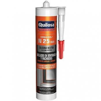 Sellador de Silicona Neutra Orbasil N25 Gris RAL7011 300ml