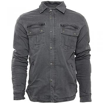 Bores Camicia Moto 3XL Colore Grigio