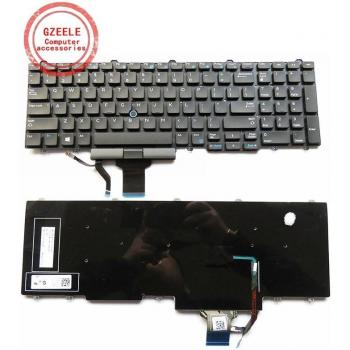 US/RU Keyboard for Dell Latitude E5590