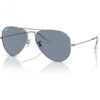 Ray-Ban RB3025 Aviator Large Metal Asian Fit Polarized Sunglasses