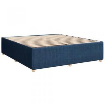 VidaXL Blaues Bettgestell 180x200 cm ohne Matratze