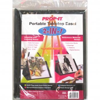 PROP-IT 2-in-1 Portable Tabletop Easel
