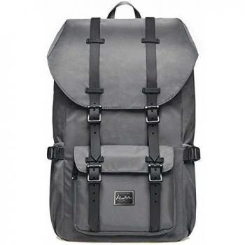 Backpack KAUKKO, capacité 22 L, poche 15 laptop, gris