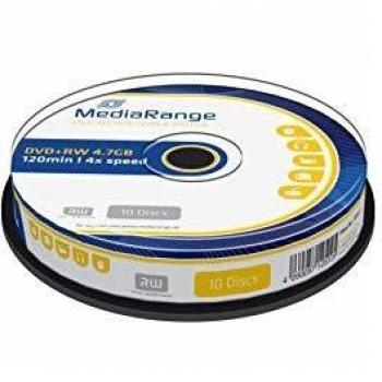 MediaRange DVD+RW 4.7GB MR451 (caja pastel)