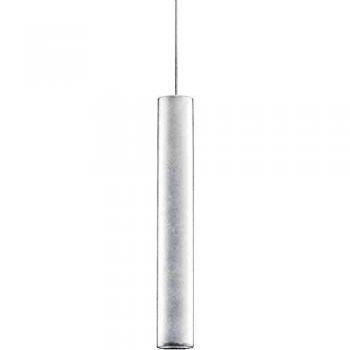 Ideallux Suspension LED Look allongée blanche