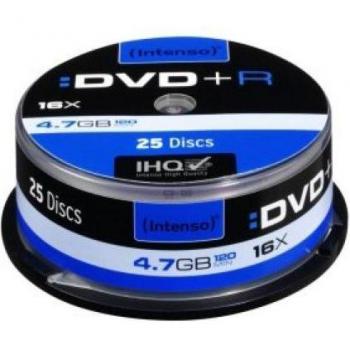 DVD+R INTENSO 25 Pack 16x 4.7GB