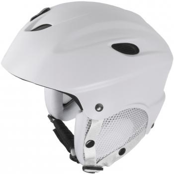 Casco bianco per sci 52-55 cm con cuscinetti staccabili