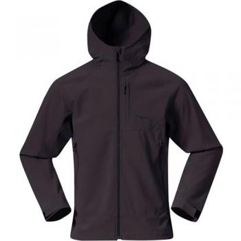 Giacca Vaagaa Softshell con Cappuccio Bergans per Uomo