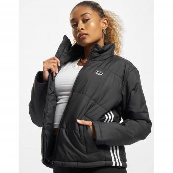 Parka Plumífera Corta Adidas Color Negro