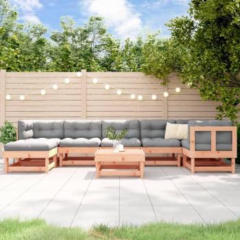 Set de Lounge de Jardim em Madeira Douglas