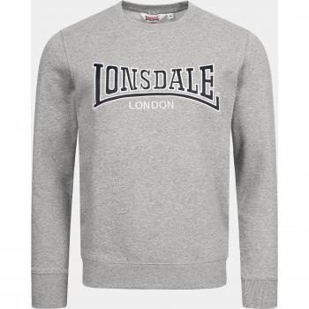 Sudadera Lonsdale Gris Modelo Berger LP181 para Hombre