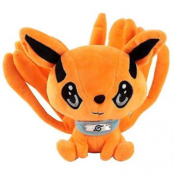 Renarde Ninja Kurama – Peluche 25 cm, Oreiller Surprise
