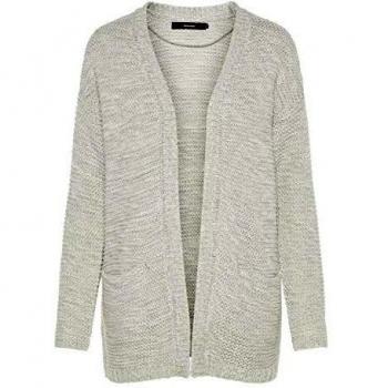 Vero Moda VMNO Name LS Cardigan NOOS Blazer Grey Melange Size Medium Women's