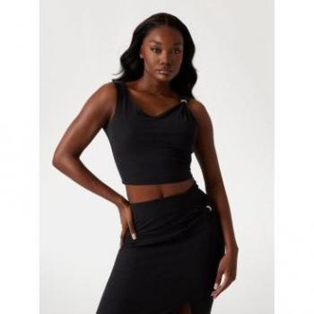 Noir Top Croptop