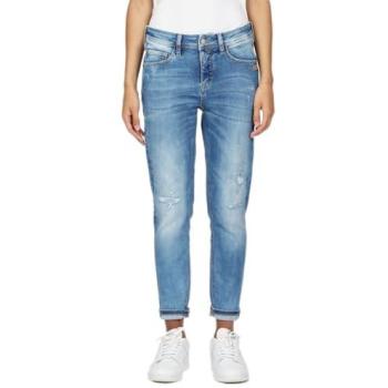 GANG 94AMELIE CROPPED Jeans für Damen in denim blau