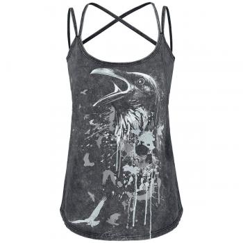 Black Premium by EMP Do What You Want Dark Grey Top