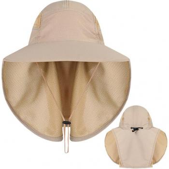 Face Neck Flap Sun Cap