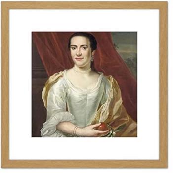 Margaret Leuveling 8x8 Wooden Framed Wall Art by Van Hengel