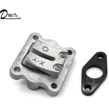 Válvula de lengüeta para colector de entrada de mini motos