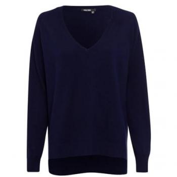 Marc Aurel Pullover, Farbe Blau, Größe 44 – Premium Cashmere