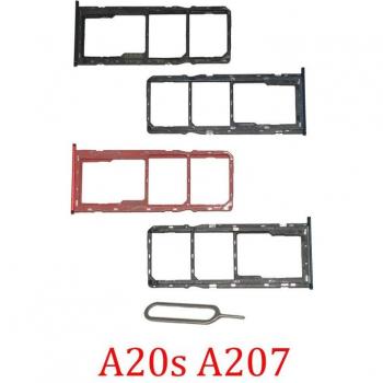 Samsung Galaxy A20s Original SIM Card Tray with Pin