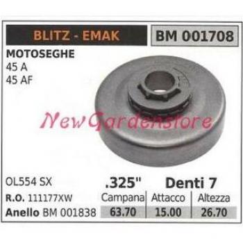 Pignon de moteur pour tronçonneuse EMAK 45A 45AF .325' 7 dents