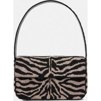 Sac Tommy en perles noir et blanc