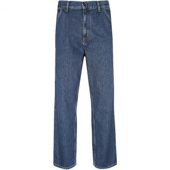 Pantaloni Uomo Carhartt Denim Blu Single Knee Taglia 30