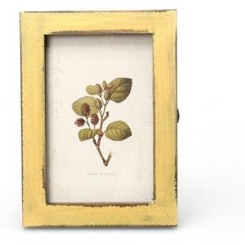 Marco de fotos rústico de madera envejecida, 5 pulgadas (9x13cm), 2 piezas