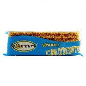 Barre de sésame et miel Solnatural 50g