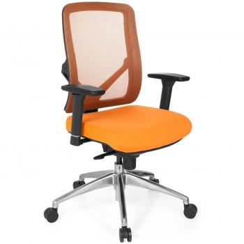 KomfortPro 731210 – Orange Bürostuhl aus Stoff