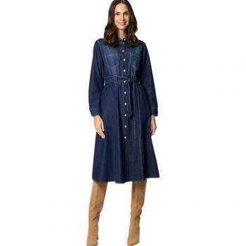 Zero Denim Kleid für Frauen, Dunkelblau