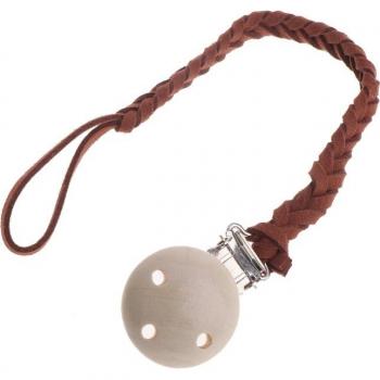 Leather Nipple Soother Chain