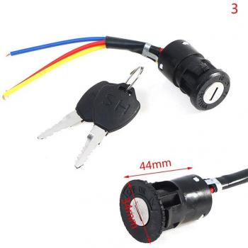 Interruptor de Encendido a Prueba de Polvo para Bicicleta Eléctrica