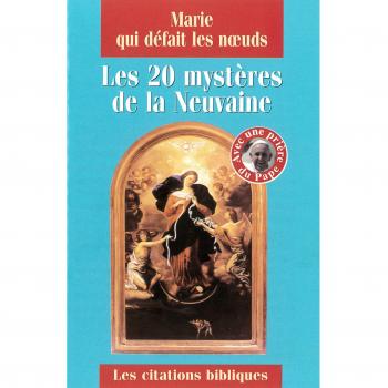 Marie qui défait les noeuds, les 20 mystères de la neuvaine