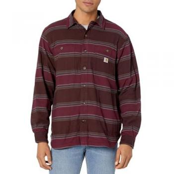 Camicia Fodera in Pile Carhartt Hamilton Marrone S